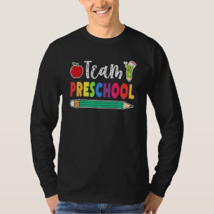 Team-Vorschule Hallo Vorschule Zurück in die Schul T-Shirt