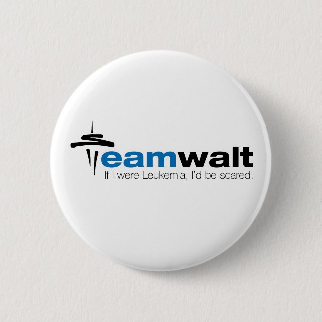Team Walt Knopf Button (Vorderseite)