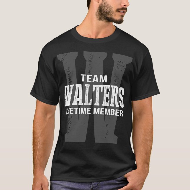 Team WALTERS Lifetime Member T-Shirt (Vorderseite)