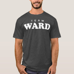 Team Ward Personalisierte Nachname Brauerei Famili T-Shirt