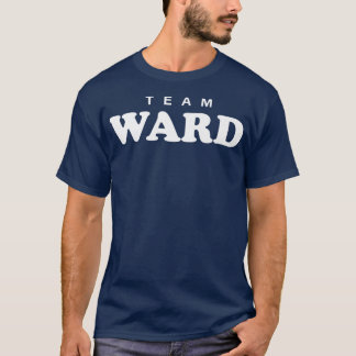 Team Ward Personalisierter Nachname Braut Bräutiga T-Shirt