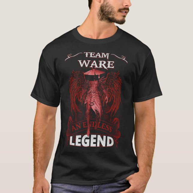 Team WARE - Ein endloses LEGEND T-Shirt (Vorderseite)