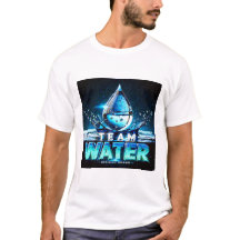 Team Water Challenge T - Shirt | MrBeast Inspirier