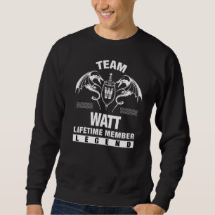 Team Watt Lifetime-Mitglied Sweatshirt