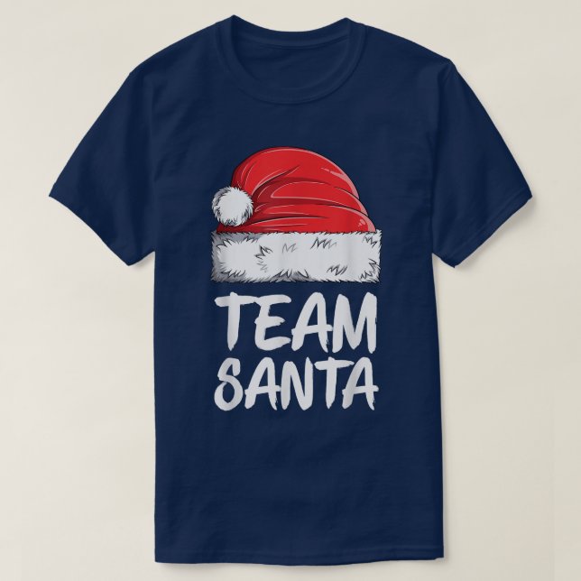 Team Weihnachten Familie Matching Pajamas Pj Xm T-Shirt (Design vorne)