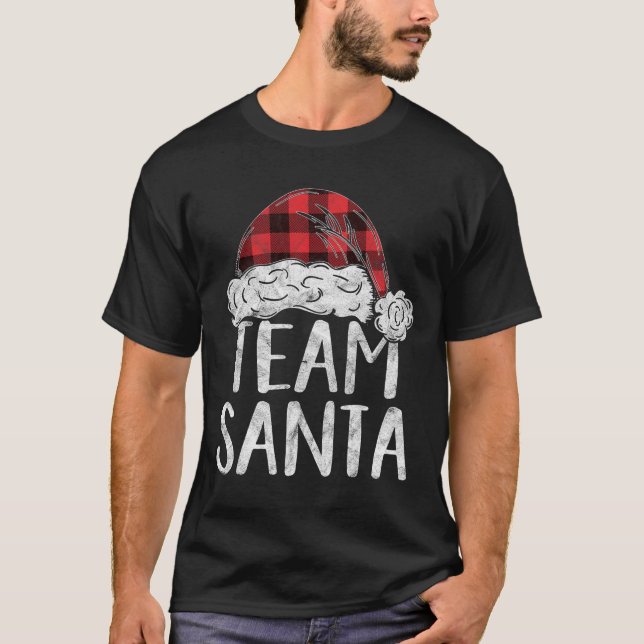 Team Weihnachts-Kostümgeschenke - Familie T-Shirt (Vorderseite)