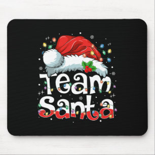 Team Weihnachtsmann Weihnachten Familie passende P Mousepad