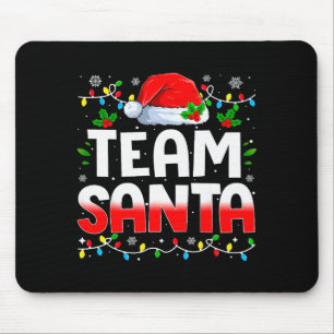 Team Weihnachtsmann Weihnachten Familie passende P Mousepad