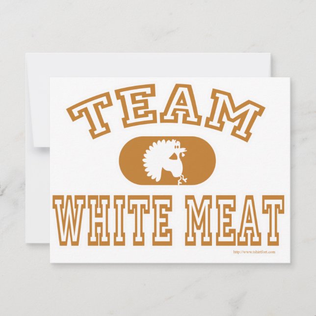 Team White Meat! (Vorderseite)