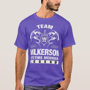 Team WILKERSON Lifetime Member Geschenke T-Shirt