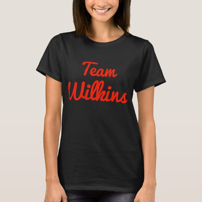 Team Wilkins T-Shirt (Vorderseite)