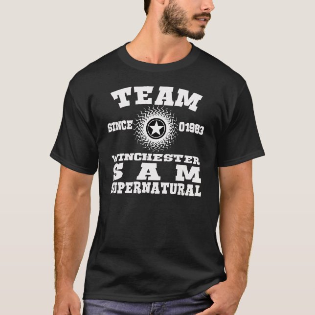 TEAM WINCHESTER SUPERNATURAL 1983 T-Shirt (Vorderseite)