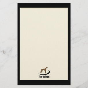Team-Windhund Briefpapier