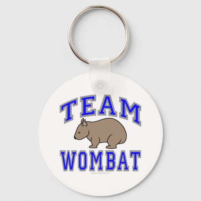 Team Wombat II Schlüsselanhänger (Vorderseite)