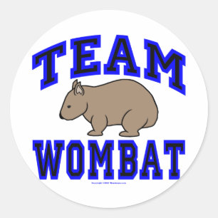 Team Wombat IV Aufkleber