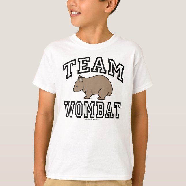 Team Wombat T-Shirt (Vorderseite)