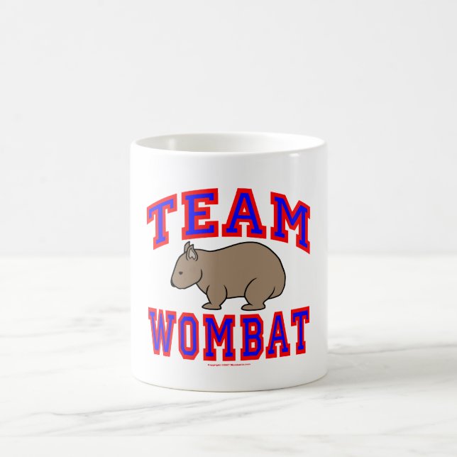 Team Wombat VI Kaffeetasse (Mittel)