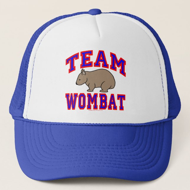 Team Wombat VI Truckerkappe (Vorderseite)