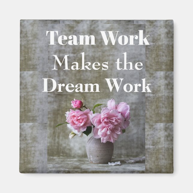 Team Work Magnet (Vorne)