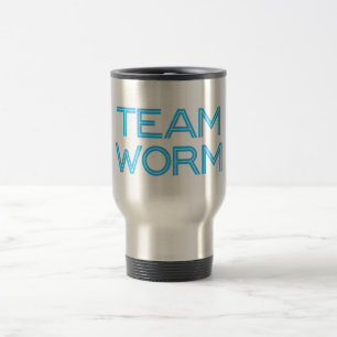 Team-Wurm-rostfreie Tasse