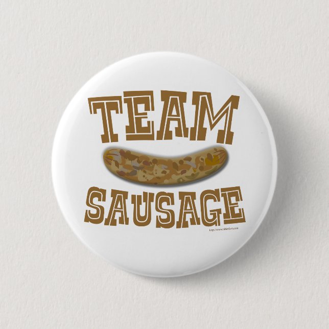 Team-Wurst Button (Vorderseite)