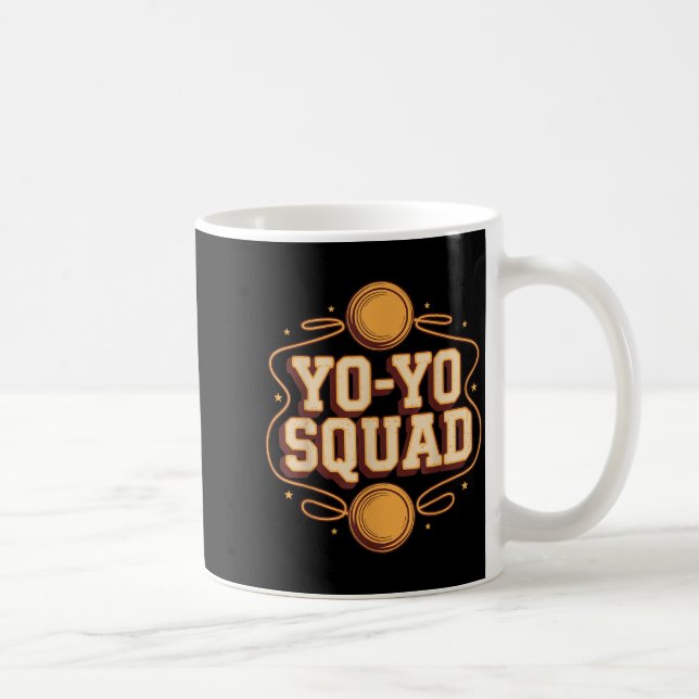 Team Yoyo Player Squad Yo-yo  Kaffeetasse (Rechts)