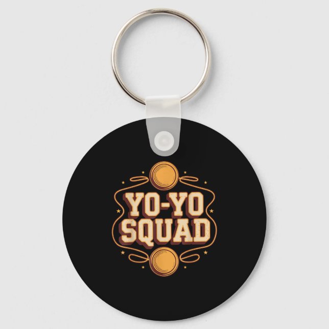 Team Yoyo Player Squad Yo-yo  Schlüsselanhänger (Vorderseite)