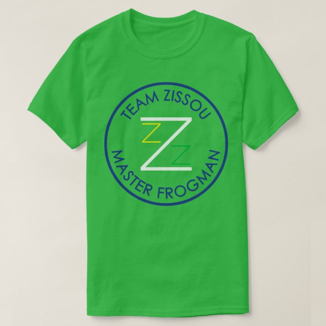 Team Zissou Master Frogman T-Shirt (Design vorne)