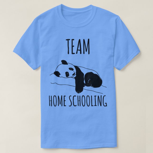 Team Zuhause Schooling Primary School First Class  T-Shirt (Design vorne)