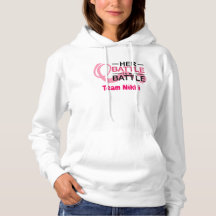Team zur Unterstützung von Brustkrebs Pink Ribbon 