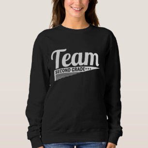 Team Zweite Klasse Funny 2. Klasse Elementardesi Sweatshirt