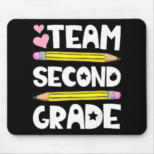Team zweiter Klasse Spaß 2. Zurück zur Schule Lehr Mousepad