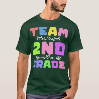 Team zweiter Klasse zurück zur zweiten Klasse T-Shirt