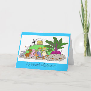 Teamarbeit Dankeskarte