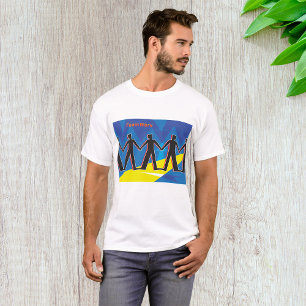 Teamarbeit Einheit Menschen halten Händchen T-Shirt