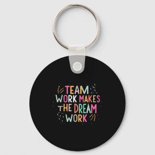 Teamarbeit lässt den Traum wahr werden, Motivation Schlüsselanhänger