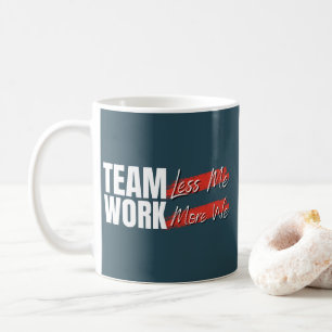 Teamarbeit Motivationsbüro Unternehmensgeschenk Kaffeetasse