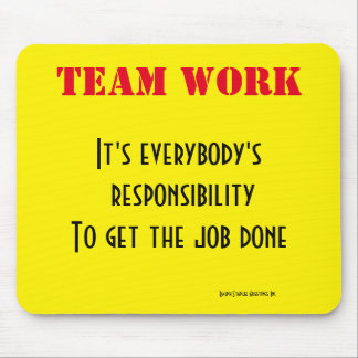 Teamarbeit Mousepad