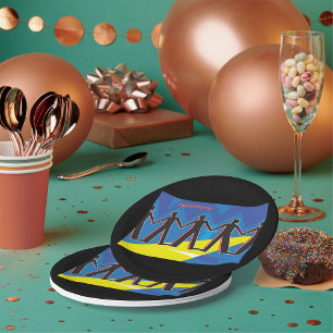 Teamarbeit Pappteller