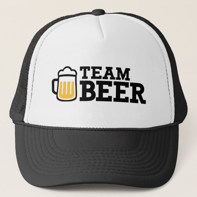 Teambier Truckerkappe (Vorderseite)