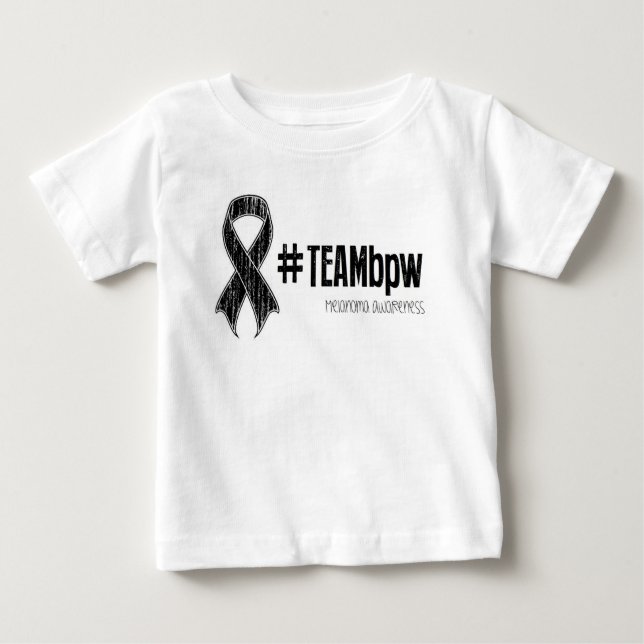 #TEAMbpw Baby T - Shirt (weiß) (Vorderseite)