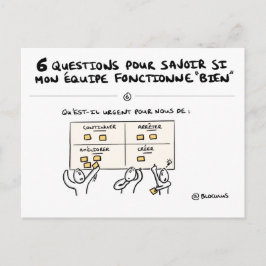 Teamcoaching-Karte 6/6: Action! Postkarte