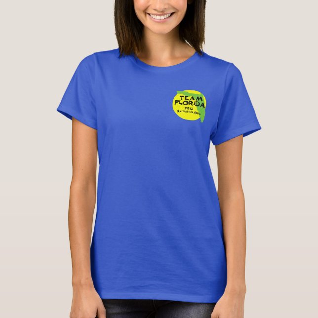 TeamFlorida-Cindy Elliott T-Shirt (Vorderseite)