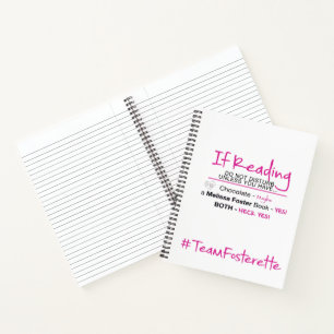 #TeamFosterette Störung des Notebooks nicht - 8.5 Notizbuch