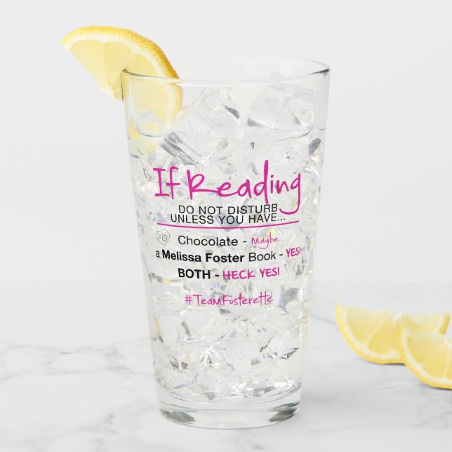 #TeamFosterette Wenn das Lesen das Glas nicht stör (Vorderseite Ice)