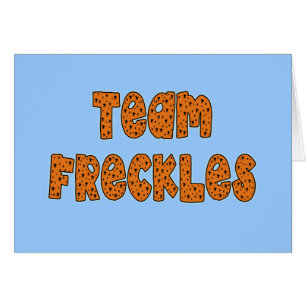 Teamfreckles-T-Shirts, Kapuzenpullis, Knöpfe
