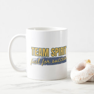 Teamgeist Inspirationszitat Bürogeschenk Kaffeetasse