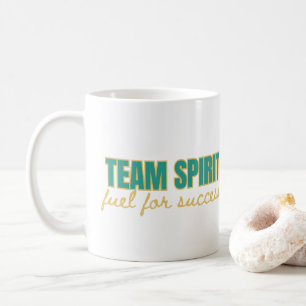 Teamgeist Inspirationszitat Firmengeschenk Kaffeetasse