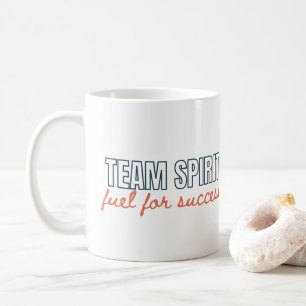 Teamgeist Inspirationszitat Geschäftsgeschenk Kaffeetasse