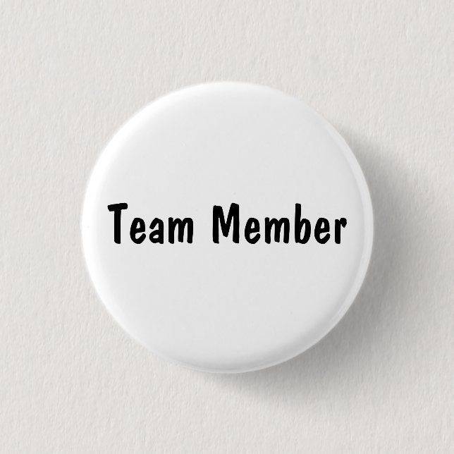 Teammitglied Button (Vorderseite)